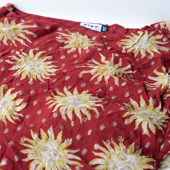 Rixo Sunshine Ochre Liza Dress - Size 8 - Picture 8 of 9